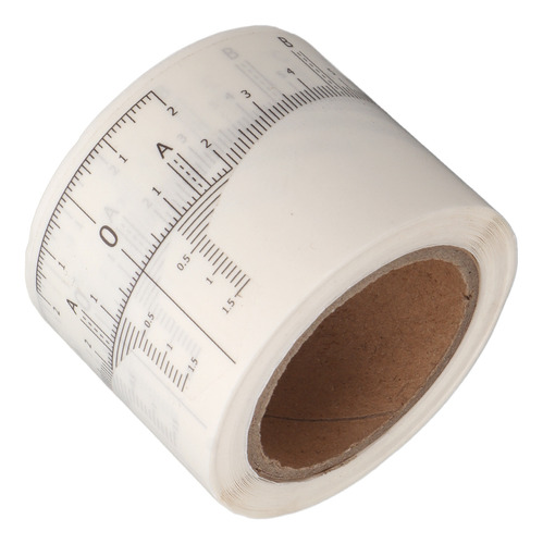 Regla Adhesiva Desechable Para Cejas, 1 Rollo