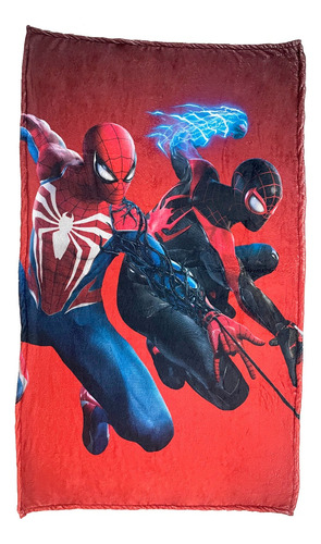 Cobija Manta Spider Man Peter Parker Miles Marvel Ultrasuave