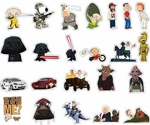 100 Piezas Paquete Family Guy Laptop Pegatinas, Botella De A