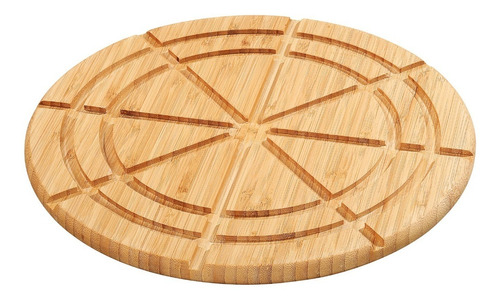 Tabla De Madera Para Cortar Y Servir Pizza 34cm Zassenhaus