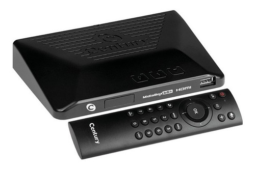 Imagem 7 de 8 de Receptor Digital Century Midiabox B5+ Hd Tv Midia Box Ku E C