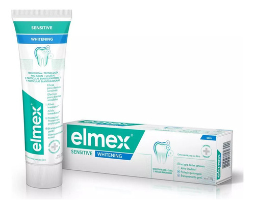 Pasta Dental Elmex Sensitive Whitening 110 Gr.