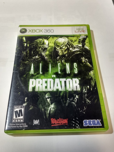 Aliens Vs Predator  Xbox 360 ** Juego Físico 