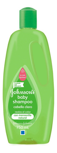 Shampoo Johnson's Baby Cabello Claro en botella de 750mL por 1 unidad