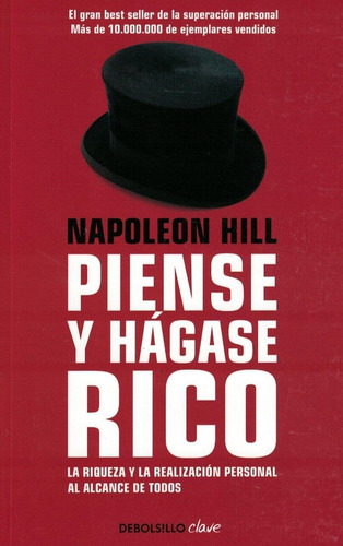 Piense Y Hágase Rico - Napoleon Hill Debolsillo Sudamericana