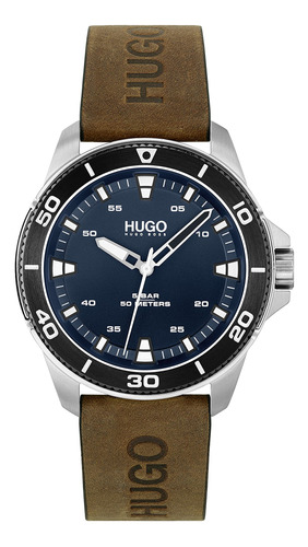 Hugo Reloj De Cuarzo Streetdiver Para Hombre De 1.732 In | R