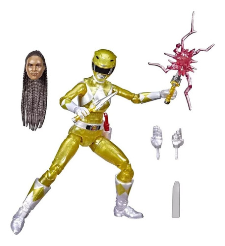 Power Rangers Lightning Collection Metallic Yellow Ranger