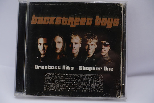 Cd Backstreet Boys Greatest Hits Chapter One 2001 (ed. Jap)
