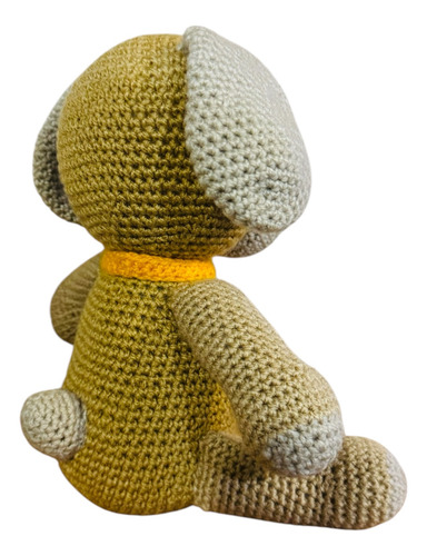 Amigurumi Perrito 20cm Muñeco De Apego Crochet