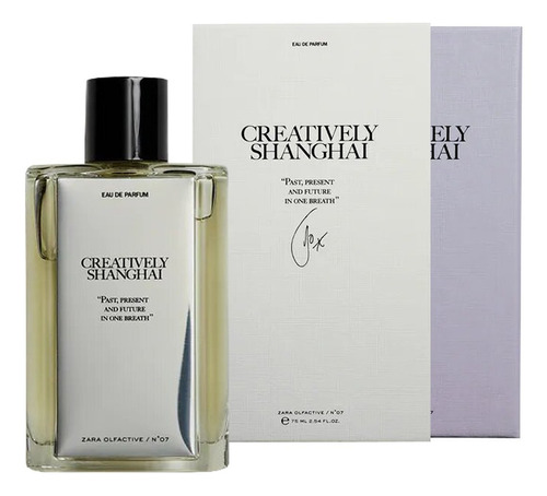 Perfume Importado Zara Creatively Shanghai Edp - 75ml