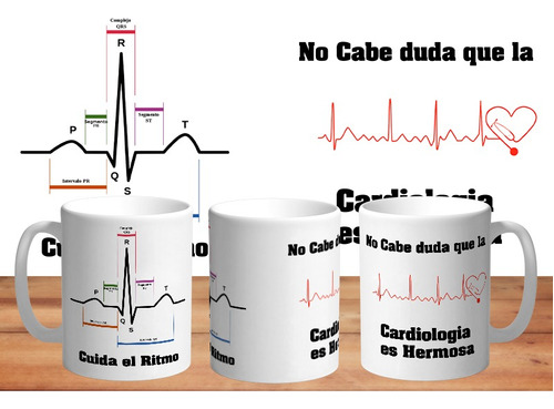 Taza De Cerámica Cardiologo Profesion