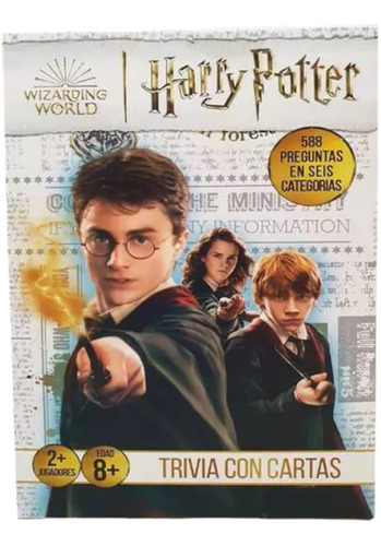 Juego De Mesa Harry Potter Trivia Con Cartas Toyco