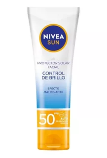 Nivea Protector Solar Facial Control De Brillo 50 Ml Fps 50