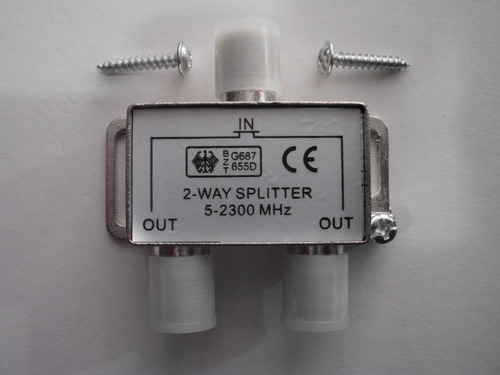 Splitter 5-2300 Mhz 2-way