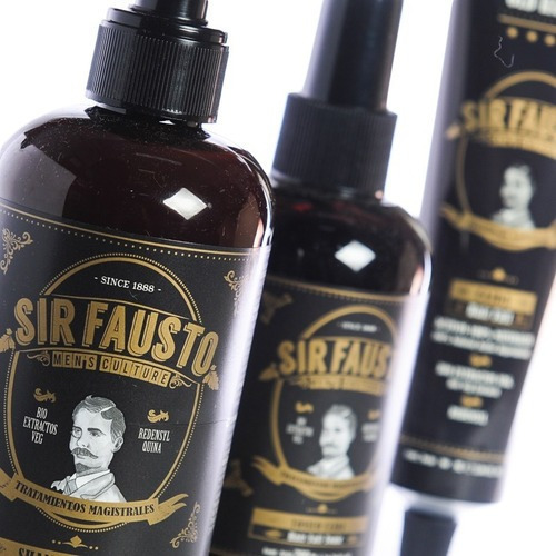 Imagen 2 de 9 de Sir Fausto Kit Magistral Anti Caida Shampoo + Tonico + Gel