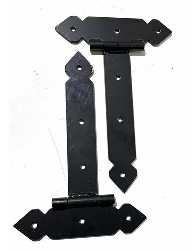 Imagen 2 de 6 de Bisagras Alcayata Para Portón T 10x8 Pulgadas // Joncenter