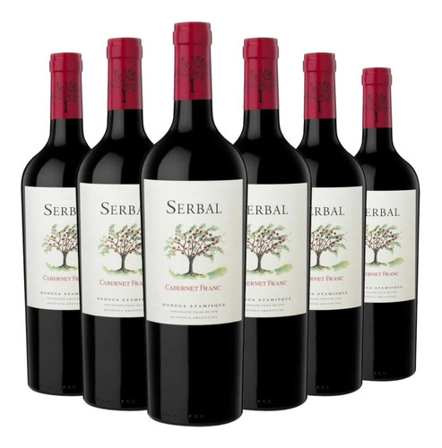 Vino Serbal Cabernet Franc Caja X 6 X 750ml. - Tupungato