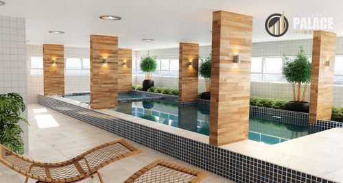 Imagem 3 de 30 de Apartamento Com 1 Dormitório À Venda, 51 M² Por R$ 255.000,00 - Vila Guilhermina - Praia Grande/sp - Ap2881