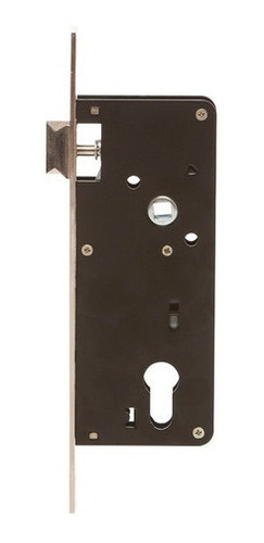 Cerradura Para Embutir Metalica Reversible 45mm 3 Llaves Zoe