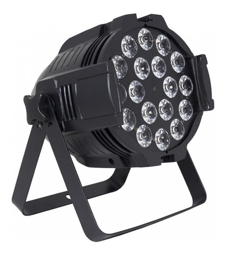 Foco Led 18 X 10w Dmx Alto Brillo Rgb, Amber, Uv, B (6 En 1)