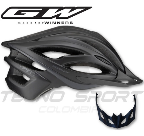 Casco Gw Ciclismo Bicicleta Montaña Ruta Patinaje Ajustable
