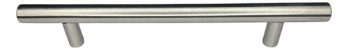 Jaladera De Barra Hueca Para Muebles 7 1/4 Pulgadas Plateado
