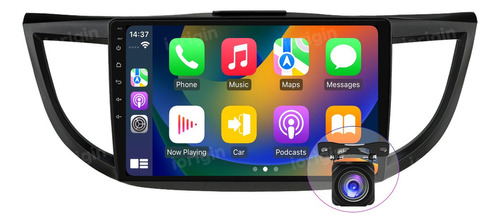 Estéreo De Coche Android 13 Para Honda Crv 2012-2016 Carplay