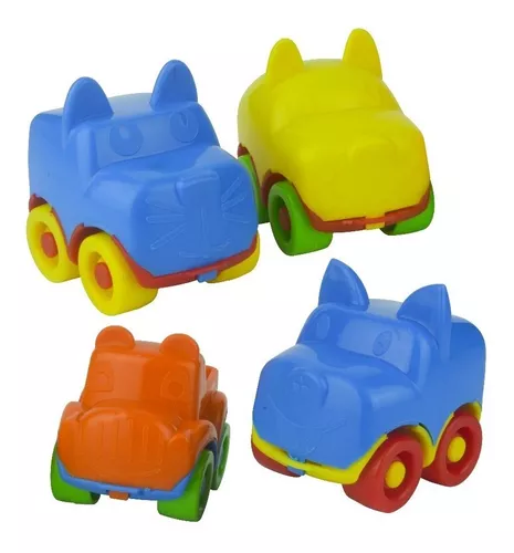 Pista de carrinhos brinquedo corrida infantil + 6 carrinhos pista baby  animal - Divplast - Pistas de Brinquedo - Magazine Luiza