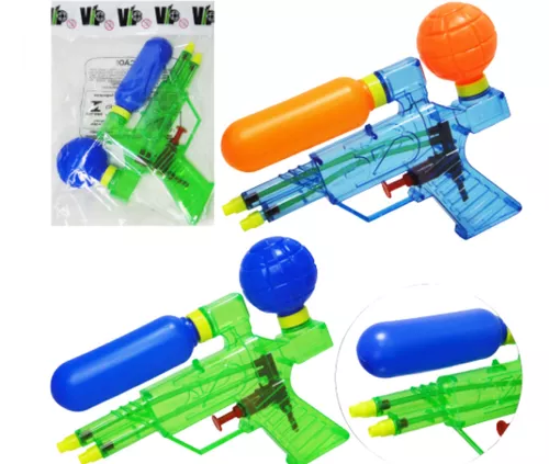 Kit 3 Arminha De Água Pistola Arma Brinquedo Piscina Criança