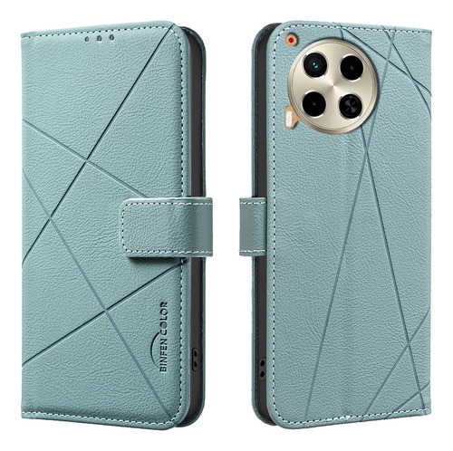 Funda Para Tecno Camon Series Flip Leather Wallet Case