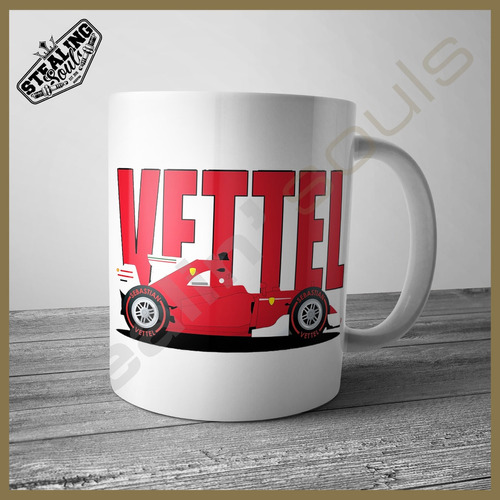 Taza Fierrera - Formula 1 #908 | Sebastian Vettel - F1