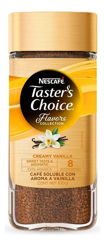 Café Soluble Nescafé Taster's Choice Aroma A Vainilla 100g