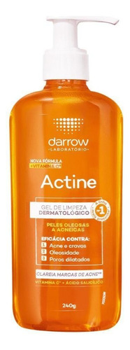 Darrow Actine Gel De Limpeza 240g