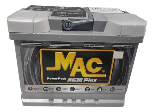 Batería Mac Agm Ln2 60 Amperios