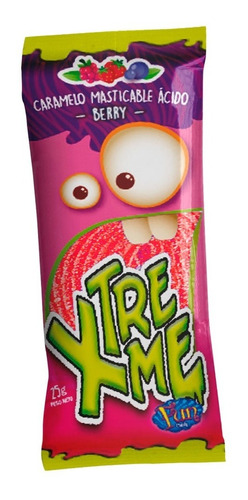 Imagen 1 de 2 de Caja Gomitas Xtreme Fun Berry X 12 U - Lollipop