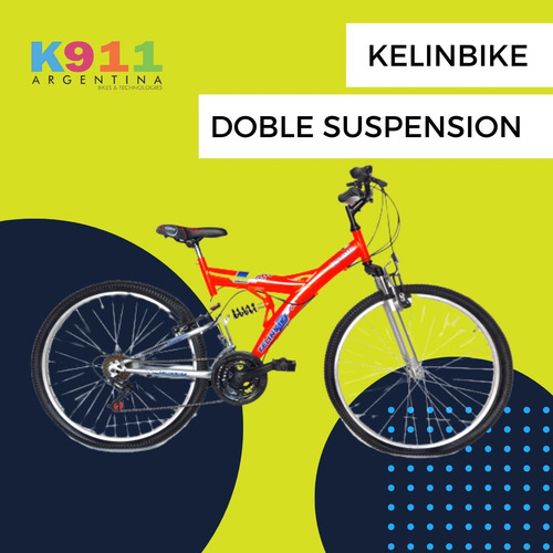Imagen 4 de 10 de Bicicleta Doble Suspensión Mountain Bike Rodado 26 Promo