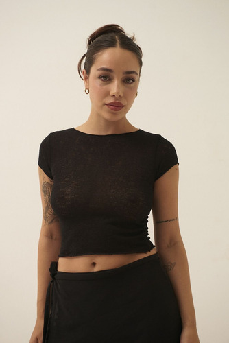 Top Tipo Tejido Roidy Mujer Naif