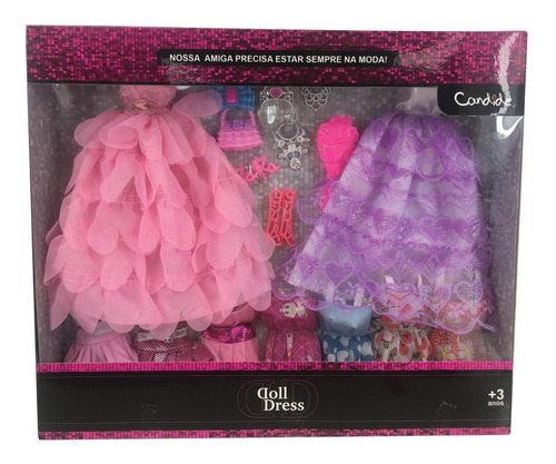 Brinquedo Roupa Acessorios De Bonecas Doll Dress Sortidos