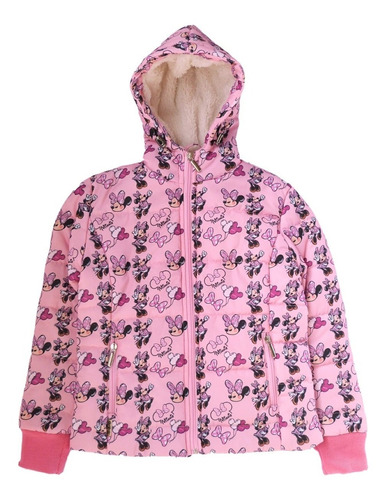 Chaqueta Minnier Mouse Invernal Para Niñas