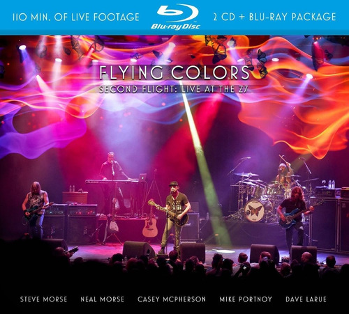 Flying Colors Second Flight Live At De Z7 Blu-ray + 2 Cds