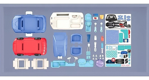 Maleta Dentista Juguete Educativo Para Niños Juegos De Rol Color Azul