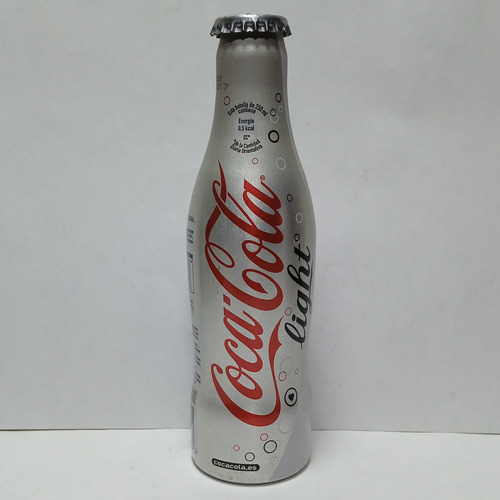 Botella De Coca Cola Light En Aluminio Española