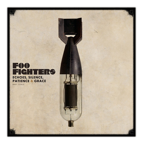 #508 - Cuadro Vintage 30 X 30 - Foo Fighters Música Poster