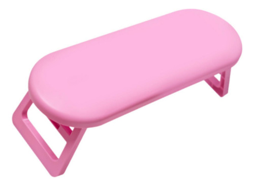2 Soporte Para Uñas, Cojín Ergonómico Para Manicura Rosa