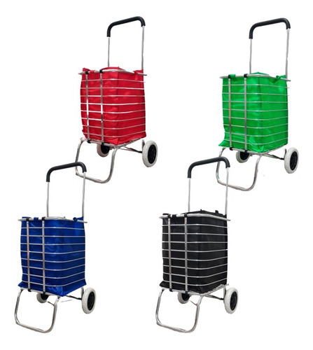 Carrito Changuito Carro Chango Compras Plegable Reforzado