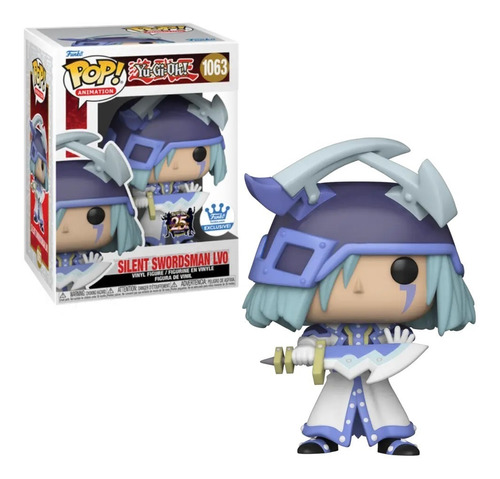 Funko Pop Yu Gi Oh - Silent Swordsman Lvo #1063 Exclusivo