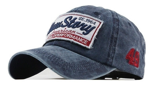 Gorra Trucker Ney Story Regulable Jean Vintage Import Bordad