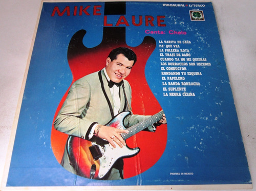 Mike Laure Y Sus Cometas Canta: Chelo Lp (Usado)