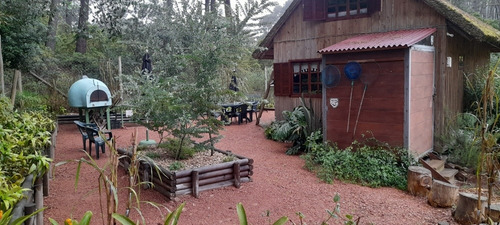 Cabaña De Quincho Y Madera A Metros De La Laguna Del Sauce