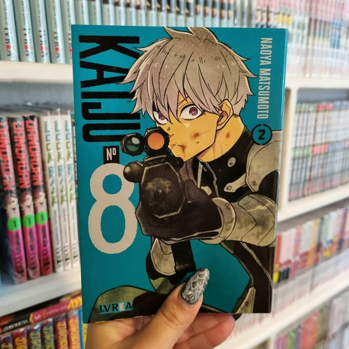 Manga Kaiju No. 8 - Tomo 02 - Editorial Ivrea Argentina